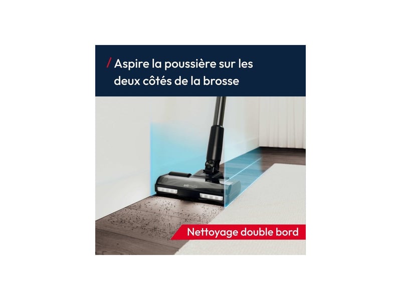  Hoover hf1m10hx 011 aspirateur-balai 2 en 1 batterie sec sans sac 200 w magenta, noir HOO8059019122922 - Conforama D