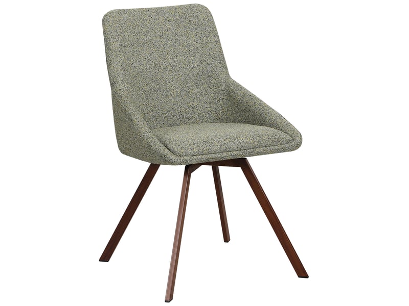  Selsey yanii - chaise pivotante - 50 cm - bouclé vert Yanii - Conforama C