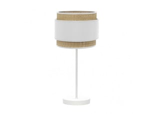 Lampe à poser fabrilamp kandy naturelblanc 1 x e27 67 x 30 x 30 cm