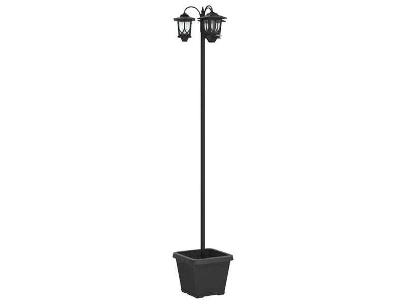  Lampadaire à 3 têtes noir 32x32x188 cm aluminium et abs  - Conforama E