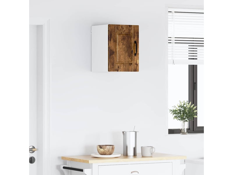 Armoire de cuisine chêne fumé 30x31x40cm bois d'ingénierie shl3841 - Conforama D
