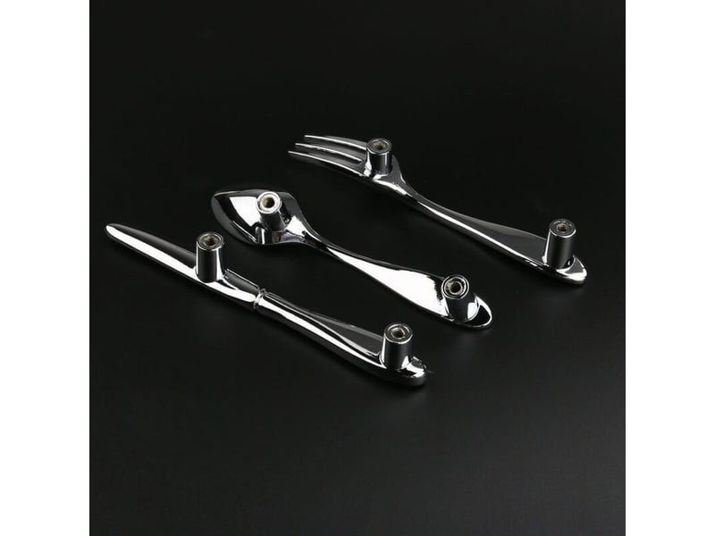 3pcs couteau cuillère fourchette armoires de cuisine tiroir placard pull manches boutons - Conforama D