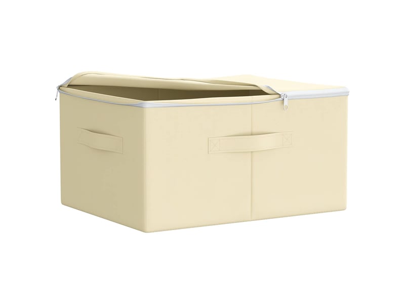  Boîte de rangement 24 pcs tissu intissé 50x30x25 cm 37,5 l shl57799  - Conforama D
