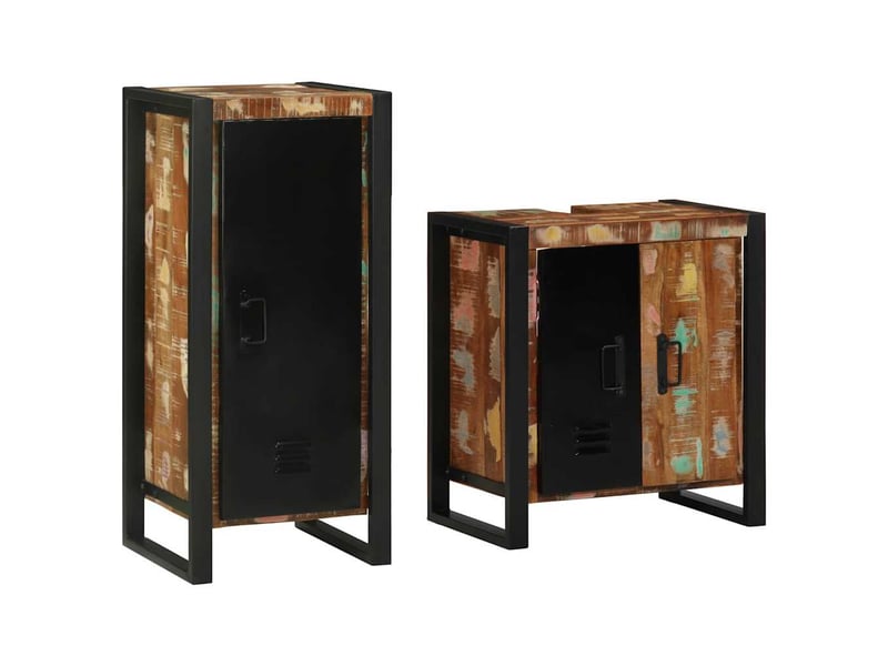  Ensemble de mobilier de salle de bain 2 pièces cf64202  - Conforama B