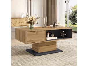 Table basse coloris bicolore <strong></strong> <strong></strong> - 50 cmx100 cm