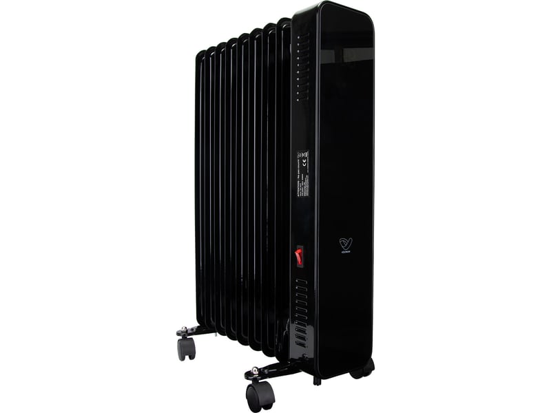  Voltman-radiateur mobile bain d'huile cosyoil 2000w - façade verre trempé - voltman  - Conforama A