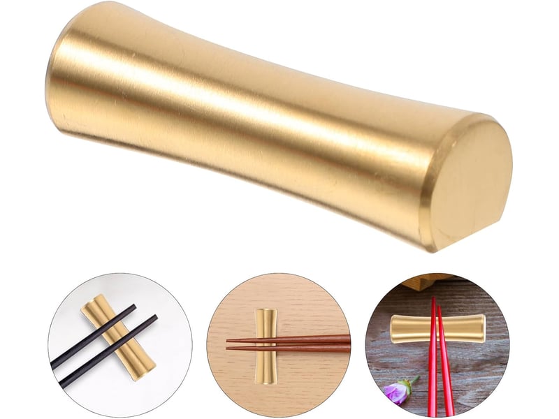 4 pcs repose-baguettes en acier inoxydable porte-fourche et support réutilisable, adapté cuisine professionnelle et repas à domicile - Conforama E