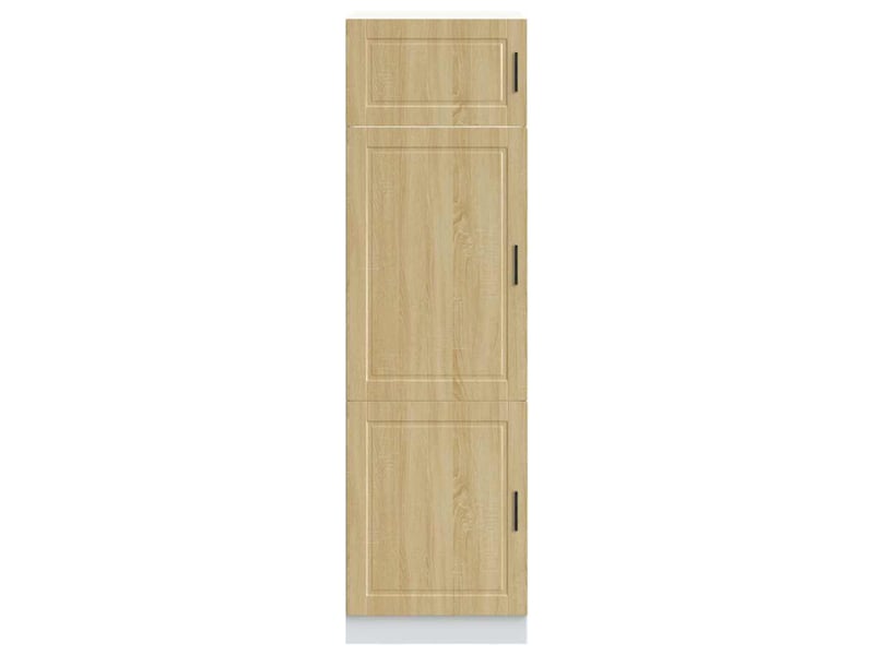  Meuble de rangement, armoire de cuisine porto chêne sonoma bois d'ingénierie shl1185  - Conforama C