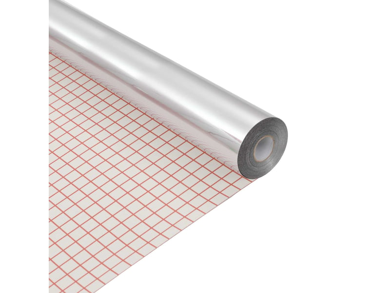  Film miroir auto-adhésif 60 x 200 cm 2 pièces argenté pet cf62666  - Conforama D