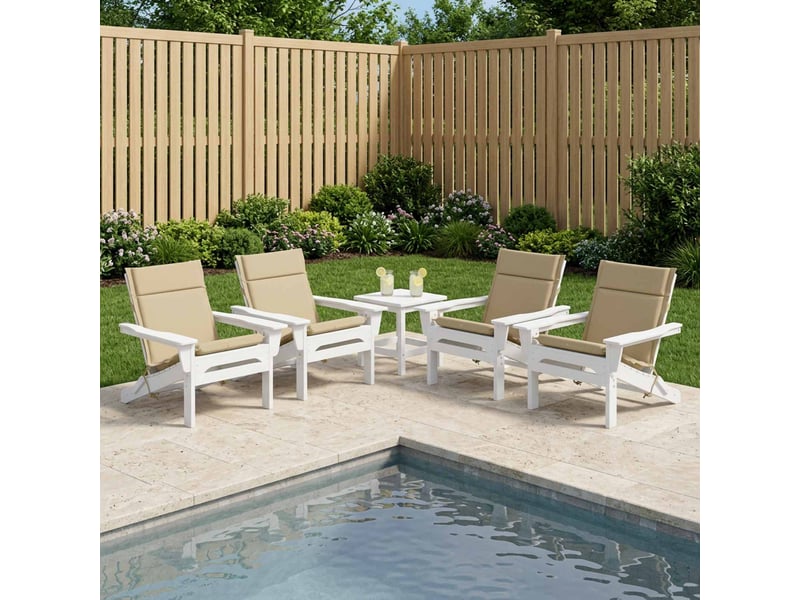  Lot de 6 coussins de chaise à dossier haut gemert cf59358  - Conforama B