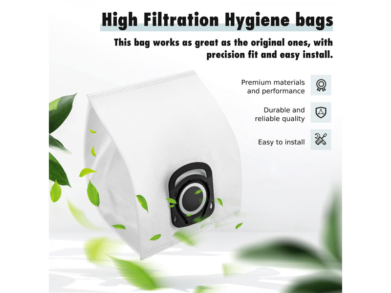  Lot de 10 sacs aspirateur compatibles rowenta compact power power xxl silence force  - Conforama C