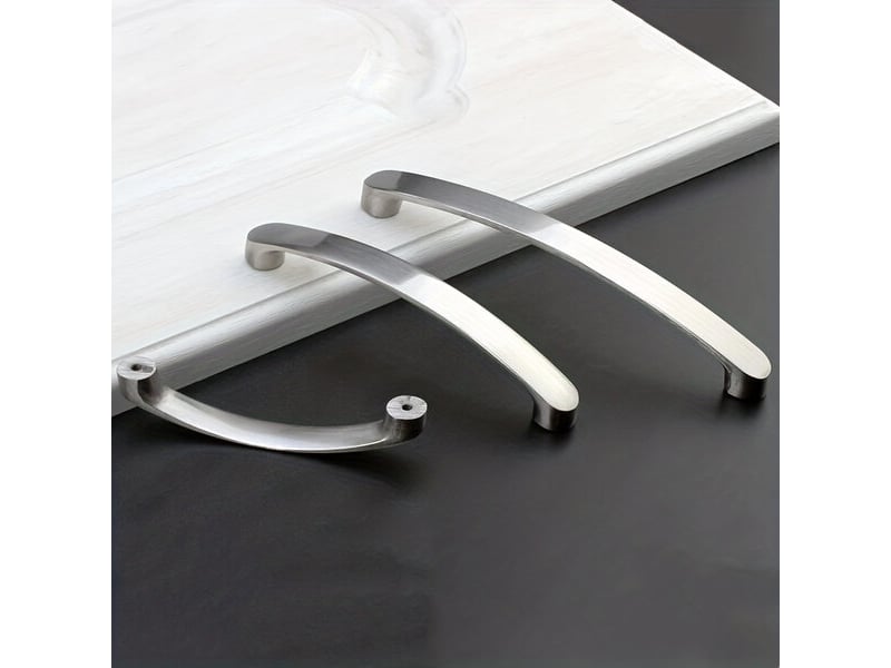  Jeu de poignées de meuble en aluminium pour cuisine, 160 mm (6,29 pouces)  - Conforama D