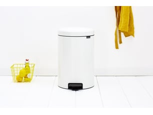 Poubelle cuisine 20 L NEW ICON coloris blanc