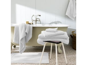 Pack complet 10 pièces softy salle de bain 100 % coton zero twist – 600 gm²