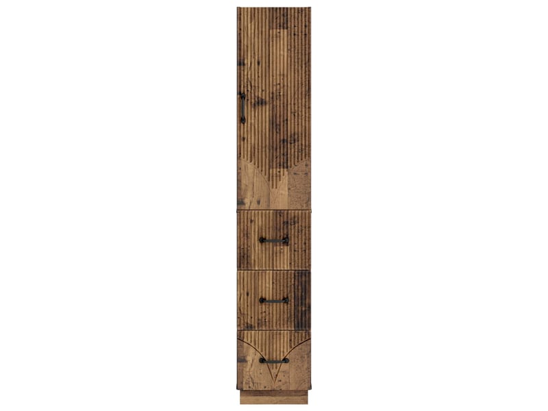  Ensemble de meubles 2 pcs, rangement de salon 33 x 34,5 x 87 cm bois d'ingénierie shl3867  - Conforama E