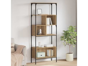 Bibliotheque coloris  bois clair  <strong></strong> <strong></strong> - 76 cm x 188.5 cm