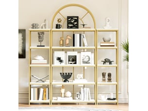 Bibliotheque coloris  bicolore  <strong>OKWISH</strong> <strong></strong> - 163 cm x 184 cm