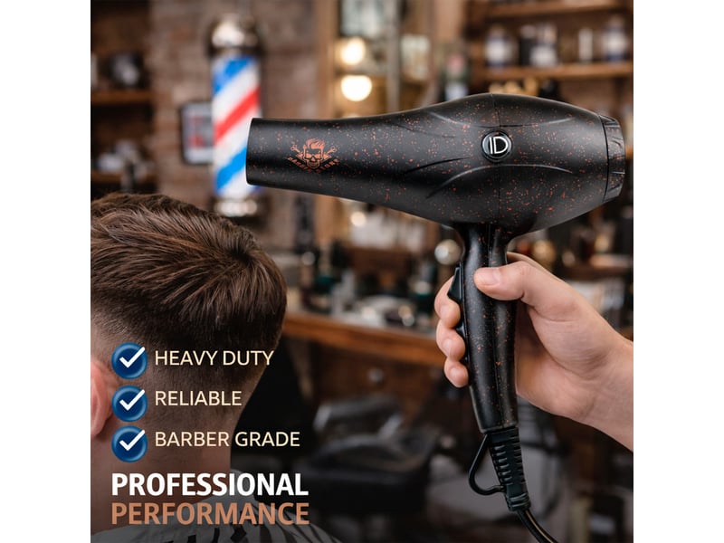  Sèche-cheveux professionnel barber prime 2300w  - Conforama D