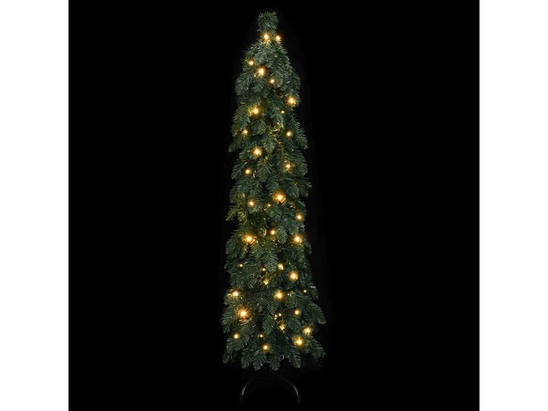  Sapin de noël, arbre de noël artificiel pré-éclairé avec 60 led 120 cm  - Conforama A