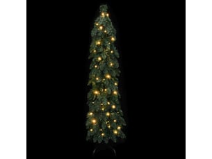 Sapin de noël, arbre de noël artificiel pré-éclairé avec 60 led 120 cm