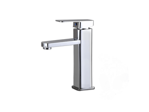 Robinet de salle de bain, mitigeur de lavabo, eau chaude et froide, adapté aux toilettes et à la salle de bain (galvanoplastie)