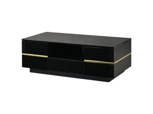 Table basse coloris noir
