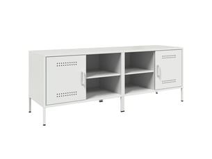 Meuble tv coloris blanc  <strong></strong>  <strong></strong>