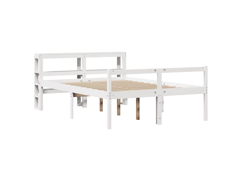  Lit double- lit adulte -  lit pour personne âgée avec tête de lit sans matelas 120x190 cm  - Conforama B