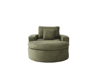 Fauteuil fixe MAISONORA Tissu vert