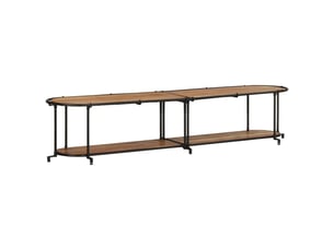 Meuble tv coloris marron 200 cm
