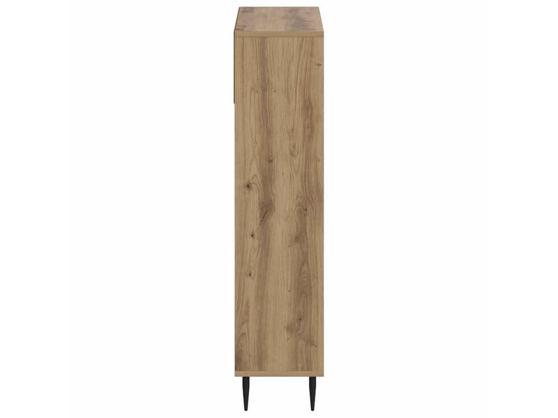  Meuble à chaussures, cabinet à chaussures zwolle 78x24x103 cm bois d'ingénierie shl7057  - Conforama E