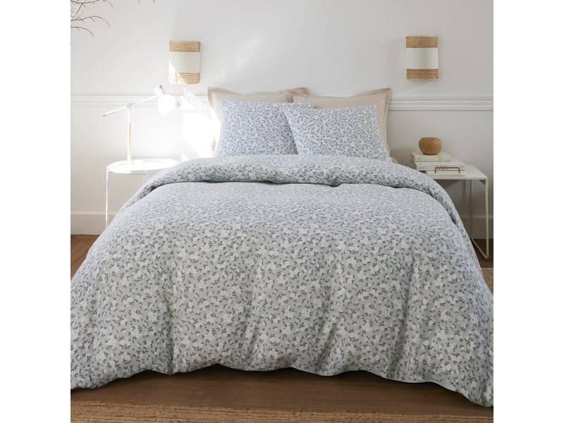  Parure de lit 220x240 cm gaze de coton édana PD23721 - Conforama D