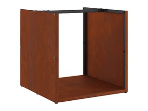 Etagère 40 cm coloris argenté  