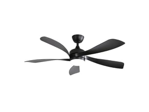 Ventilateur plafond 132cm led dimmable 3 couleurs - ventilateur - dc silencieux, télécommande, 6 vitesses, minuterie, étéhiver