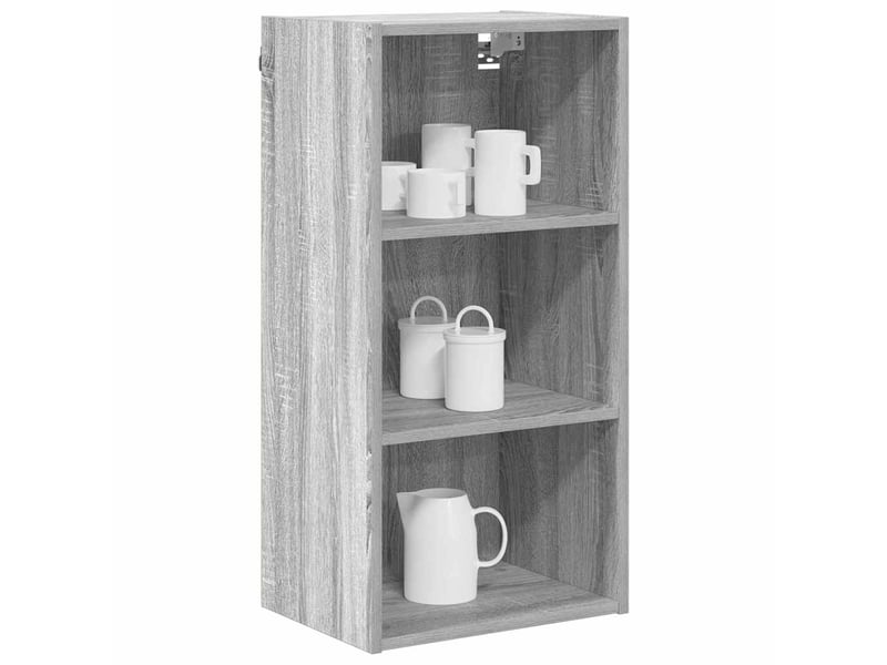  Meuble de rangement, armoire suspendue gris sonoma 40x29,5x80cm  - Conforama C