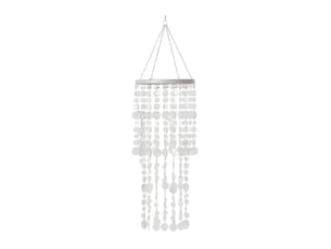Abat-jour suspension perles tycho 70cm transparent