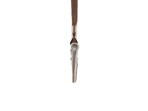 Sujet magnolia h.22cm kaki pailleté