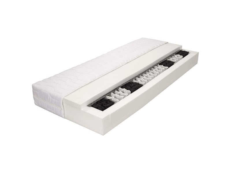  Matelas 140x200 cm 7 zones ressort ensaché 20 cm h3  - Conforama C
