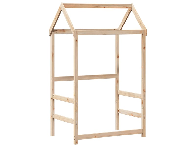  Lit simple- lit adulte -  lit de jour avec toit sans matelas 80x200 cm bois massif  - Conforama C