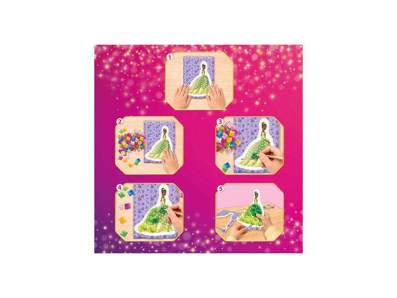  Porte princesses disney poke art 600 pieces pinceau paillete age 4 ans LIS8008324118823 - Conforama C