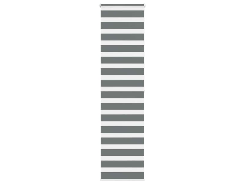  Store zèbre, store de fenêtre gris foncé largeur du tissu 60,9 cm polyester cf48614  - Conforama B