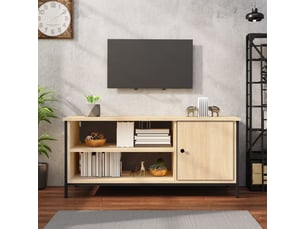 Meuble tv coloris marron 100 cm   