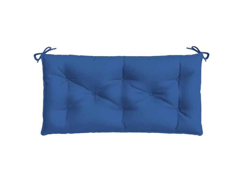  Lot de 2 coussins de banc de jardin, coussins d'assise bleu royal tissu oxford cf58649  - Conforama E
