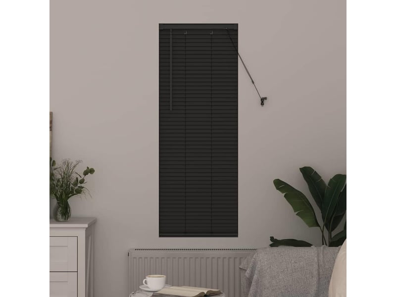  Store vénitien, store de fenêtre gris foncé 175 x 40 cm 25 mm aluminium cf47899  - Conforama C
