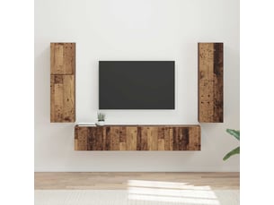 Meuble tv coloris marron 30 cm <strong></strong>  <strong></strong>