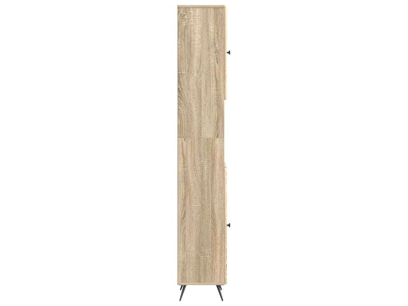  Colonne de salle de bain avec étagère ouverte breda shl7055  - Conforama E
