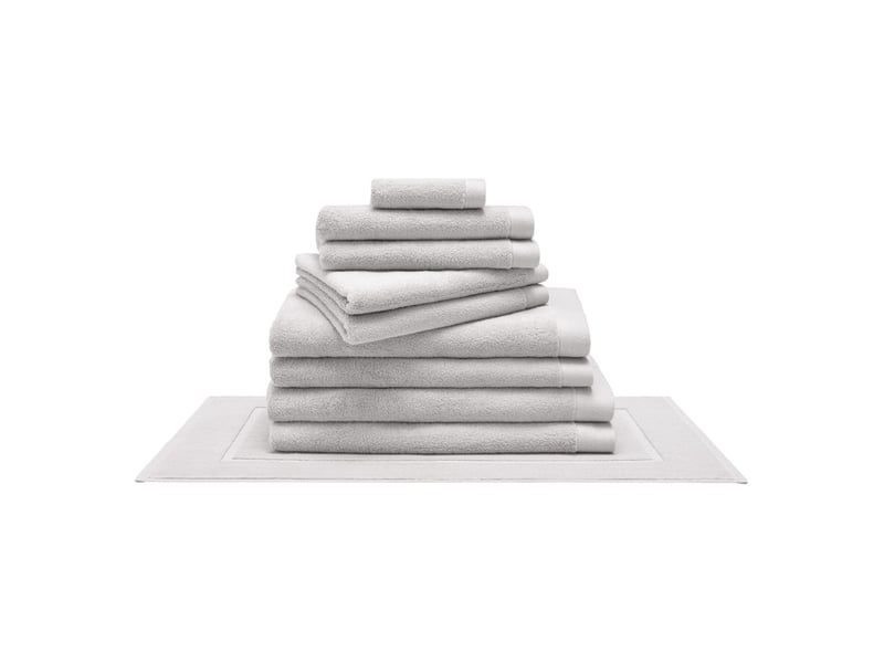  Pack complet 10 pièces softy salle de bain 100 % coton zero twist – 600 gm²  - Conforama C