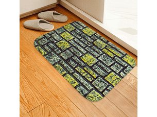 Tapis de sol antidérapant pour la maison, paillasson, tapis de cuisine, salon, chambre à coucher, décoration (50 x 80 cm) - comfortxl