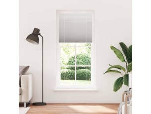 Store plissé, store de fenêtre gris clair 95x200 cm largeur du tissu 94,4 cm cf46915