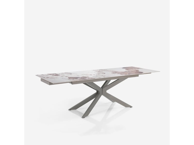 Table extensible en céramique et acier 160240x90 ward - Conforama A